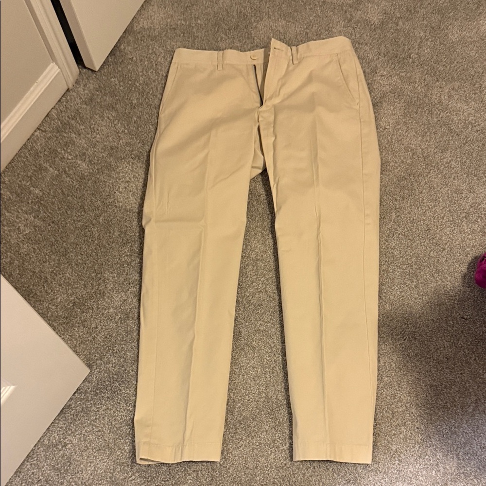 J. Crew Men's Light Khaki Chinos